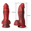 Фалоімітатор з вібрацією Drillo Jack 22*5.7cм