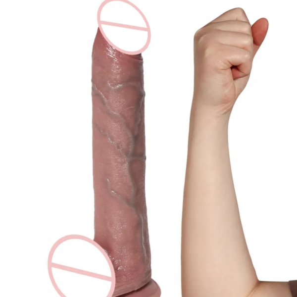 Фаллоімітатор ALFA Big Dick 30*5.1cм(рідкий силікон)