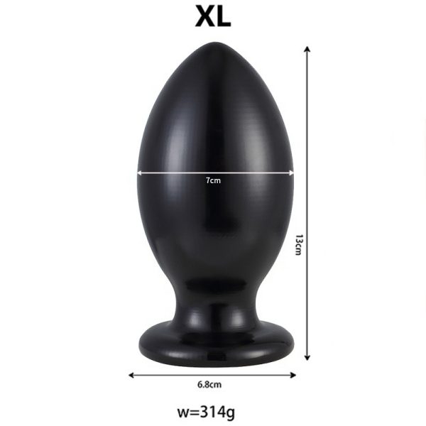 O1CN01UfZBRl1ULxrY9BWQ6_!!2209497262502-0-cib Великa Анальна пробка Classic на присосці M,L,XL-4XL