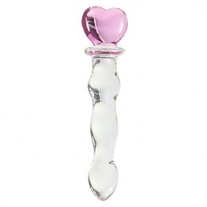 Beautiful-Shape-Fake-Penis-Handmade-Vibrating-Blown-1000x1000 Скляний фалоімітатор Heart Glow