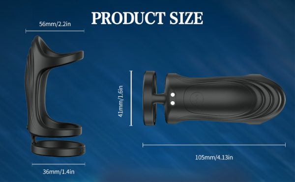 Смарт насадка на член DRAGG PulseDrive