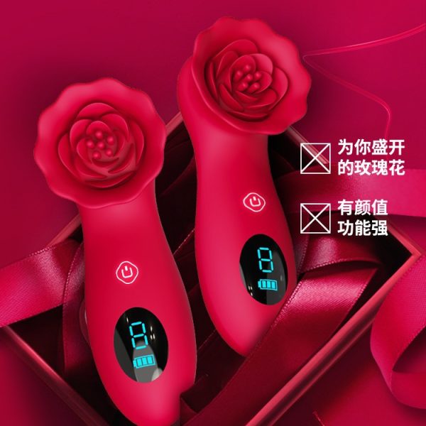 Багатофункціональний вібратор BloomX Rose Pulse