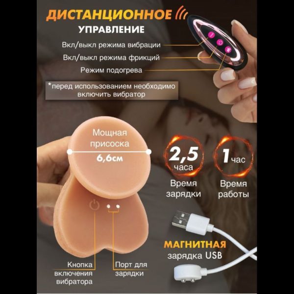 photo_4_2025-06-05_17-36-08 Реалістичний телескопічний фалоімітатор RealStick Elite Smart
