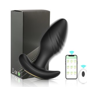 rgs Анальна пробка Smart Tornado Plug з вібрацією