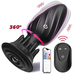 Анальний стимулятор з обертанням 360° VibeRotor X