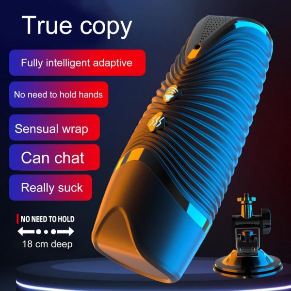 Автоматичний двосторонній мастурбатор EchoHeat
