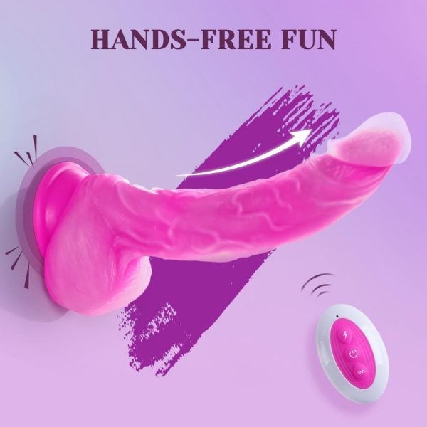 Фалоімітатор з режимами фрікції Fang Master Touch