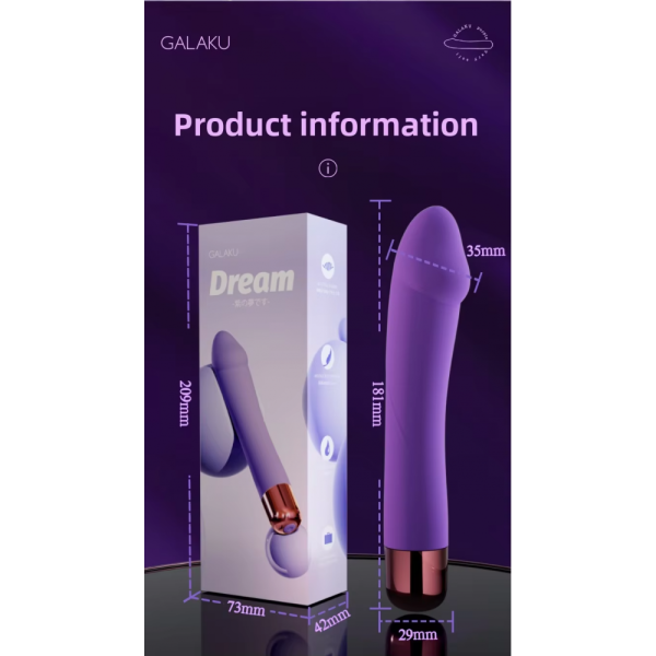 Вібратор Galakum Dreams USB