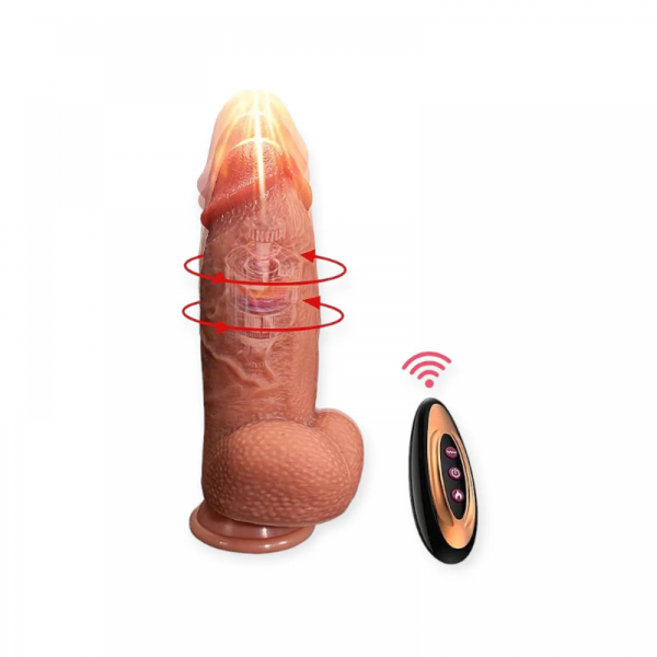 hj76hjyui-1000x1000 Ділдо MOTION VIBE з режимами фрікції,вібрацією та підігрівом 21×6,2см