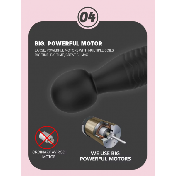 Жіночий вібратор Mini Wand Pro X