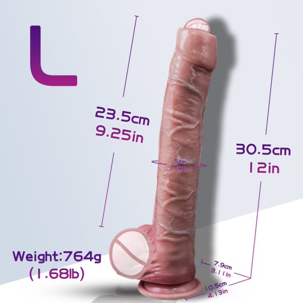 O1CN01uQ358n2DRbdfB1f8a_!!2215607648606-0-cib Реалістичний фалос з рухомою крайньою плоттю FlexSkin Motion