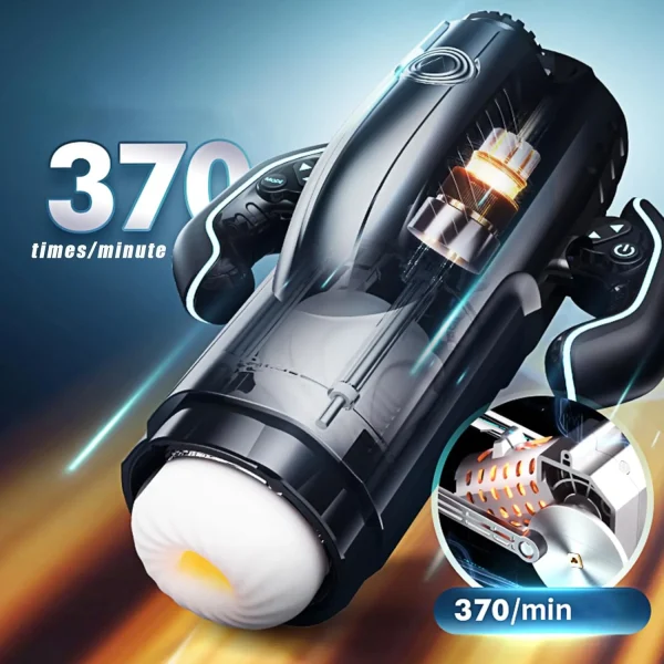 S5ef498f92ecd43f6b74708cbb941025an Вакуумний мастурбатор Leten Dual Motion Pro with Heat