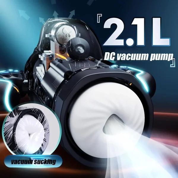 Sf174cd4d5e664d958999dd9360bc06c2S Вакуумний мастурбатор Leten Dual Motion Pro with Heat