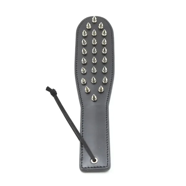 БДСМ шльопанка з шипами Black Spike Control