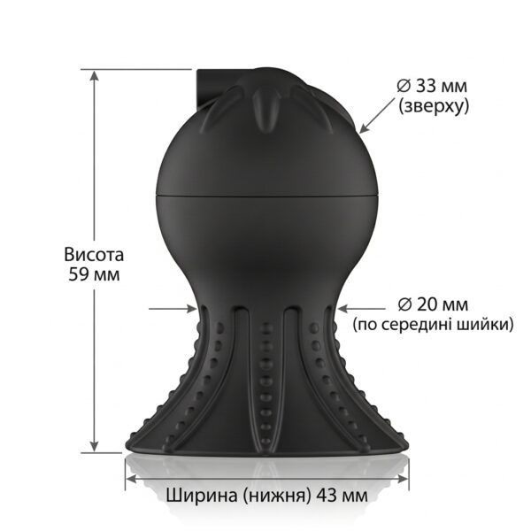 Вакуумний БДСМ електростимулятор для сосків VELORIX Pulse