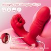 Смарт-вібратор для пар Veloura Heat Motion з поступальними рухами