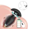 Анальна пробка Smart Tornado Plug з вібрацією та обертанням 360°