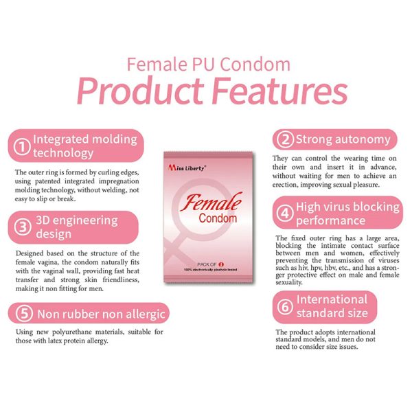 Жіночий презерватив Effective Female 1 шт