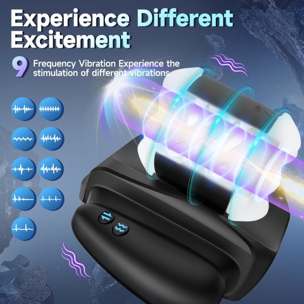 Смарт-мастурбатор VORTEXA Phantom Pulse