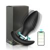 Анальна пробка Smart Tornado Plug з вібрацією та обертанням 360°