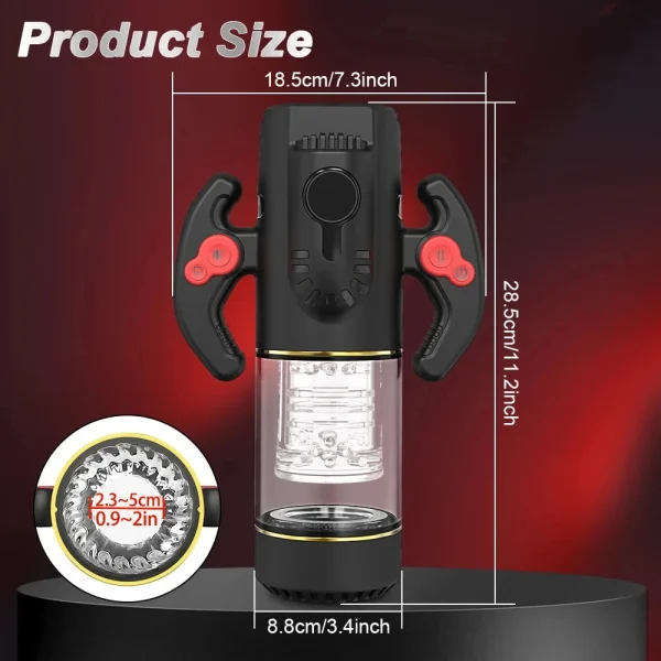 Автоматичний вакуумний мастурбаторVortexX Vacuum Drive