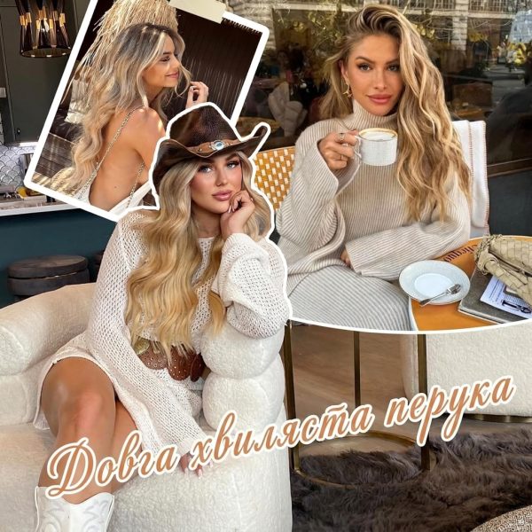 Жіноча перука Golden Mirage 700 мм Блонд
