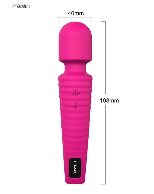 O1CN01hgEq8i1flZaQtezxs_!!2206757334047-0-cib Вібромасажер Magic Wand Flexora Wave