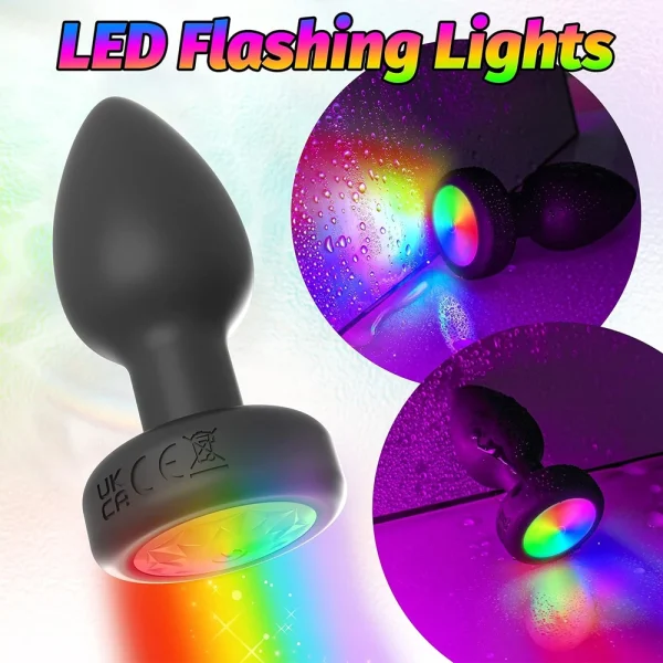 S345a9133f2874f3ab986fb2375314c69x Анальна пробка Magic Motion Equinox з LED-підсвіткою