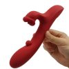 Вібратор-кролик G-SPOT CURVE з подвійною стимуляцією