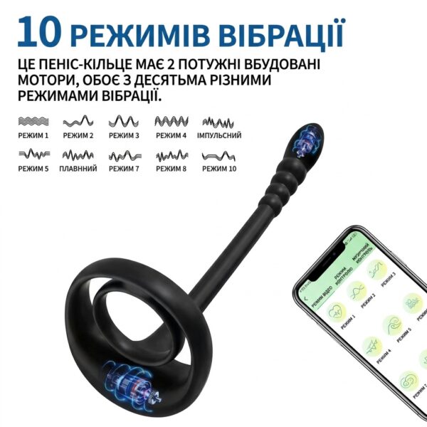 f1ndzxumqozcmene7ydpjfnpmbch6pcqrhwm6kwz-600x600 Смарт ерекційне кільце VORTEX POWER RING з масажером простати