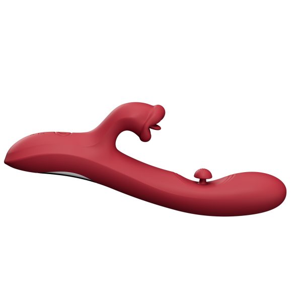 Вібратор-кролик G-SPOT CURVE з подвійною стимуляцією