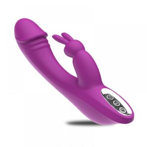 AixiAsia_G_Spot_Stimulator_Clitoral_Vibrator_With_Bunny_Ears_A007903-1000x1000 Подвійний вібратор-кролик LUMERA Magic Touch
