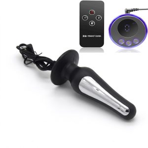 z9qonfi6frmcykhj4ocuntcua00motbczpmtgpef Анальна пробка E-STIM CONTROL з електростимуляцією та пультом