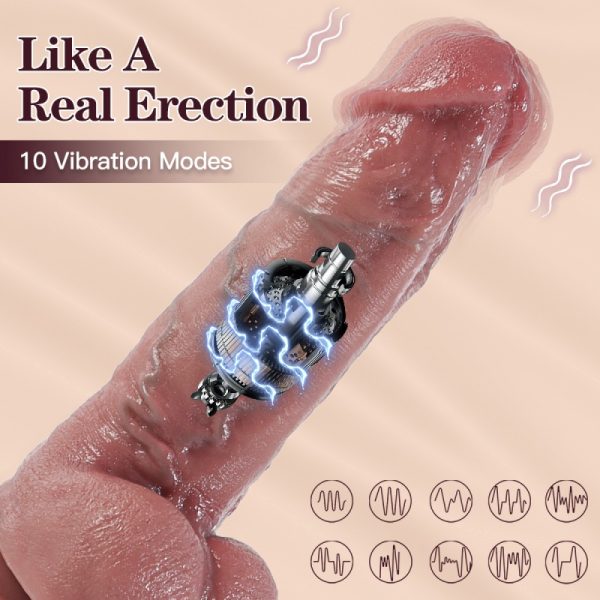 yhegd-1000x1000 Фалоімітатор ALFA Dick 21×5,4 см з поступальними рухами, підігрівом і вібрацією