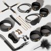 O1CN01Kpdc9L1CxpZN83gpJ_!!2212724410148-0-cib Преміальний BDSM-комплект BLACK LEATHER з 12 предметів та чохлом
