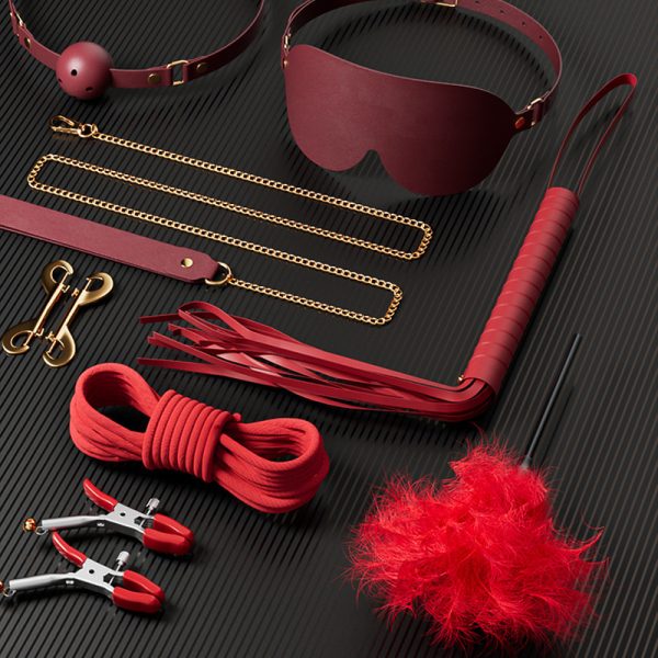O1CN01mVtU6k1CxpZLgkqKA_!!2212724410148-0-cib Преміальний BDSM-комплект BLACK LEATHER з 12 предметів та чохлом
